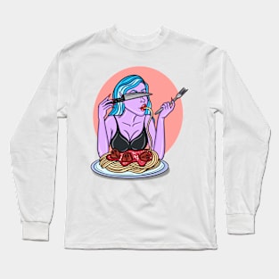 Dinner Time! Long Sleeve T-Shirt